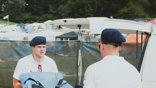 Electric Love Festival 2017, Freiwillige Helfer im Einsatz