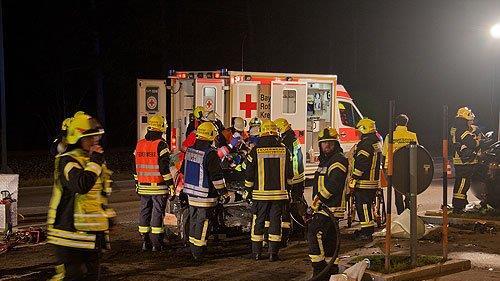 Unfall mit drei Schwerverletzten in Bischofswiesen II