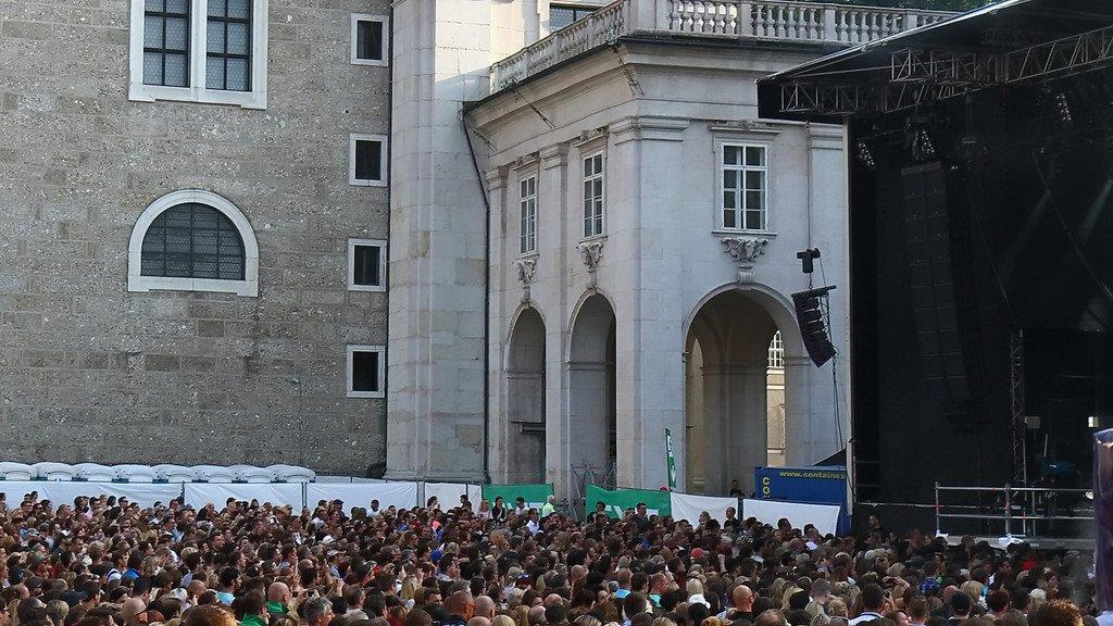 Xavier Naidoo live auf dem Residenzplatz
