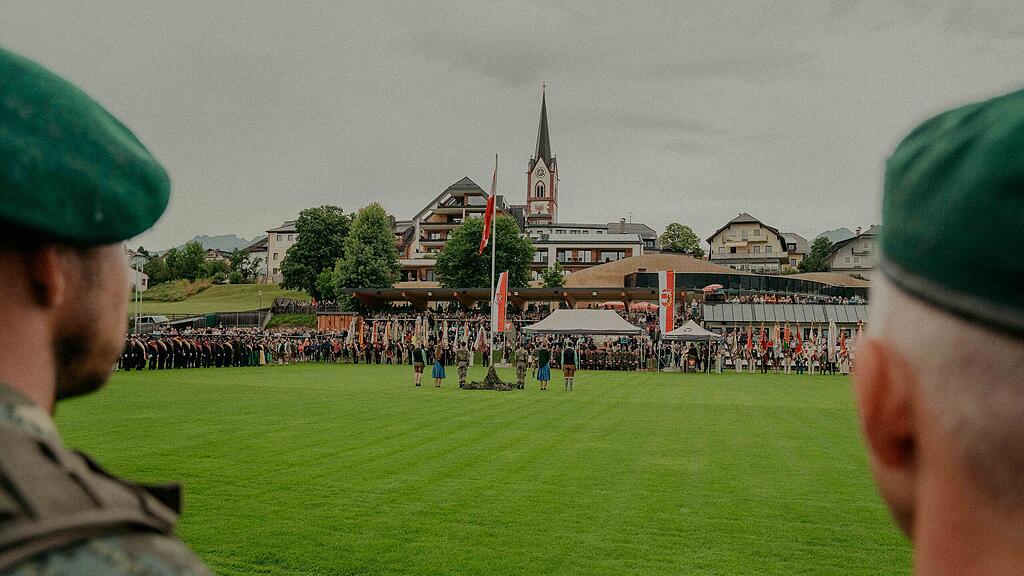 Bundesheer Angelobung in Mariapfarr