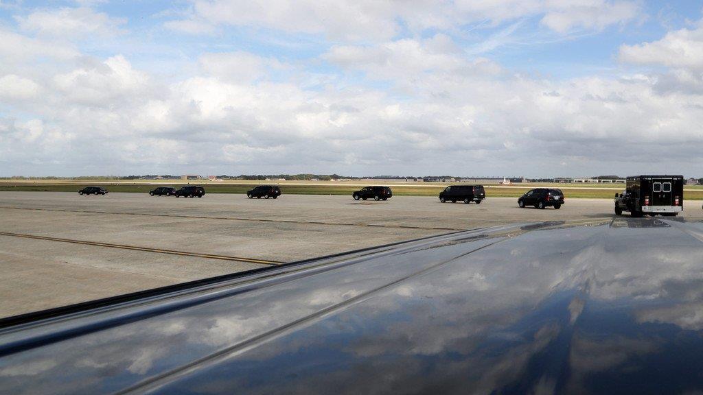 Die Air Force One in Aktion