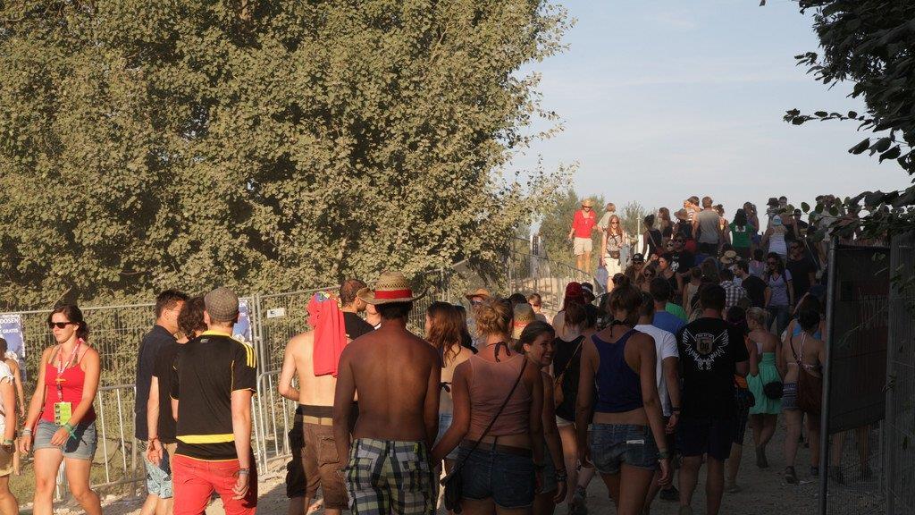 Stimmung am 4. Tag Frequency Festival