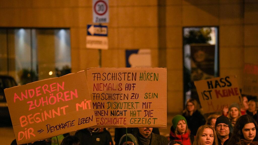 "Demo gegen Rechts" in Salzburg-Stadt