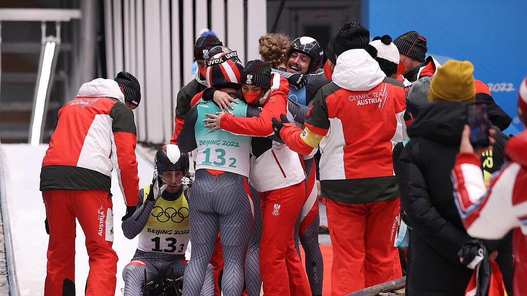 Team-Rodler Olympia