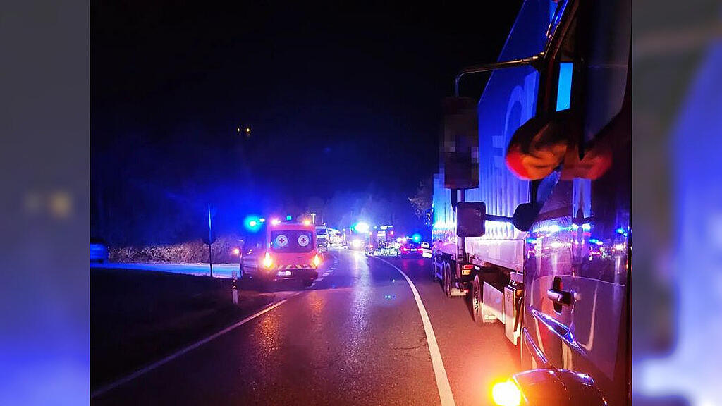 Unfall B21 Bad Reichenhall
