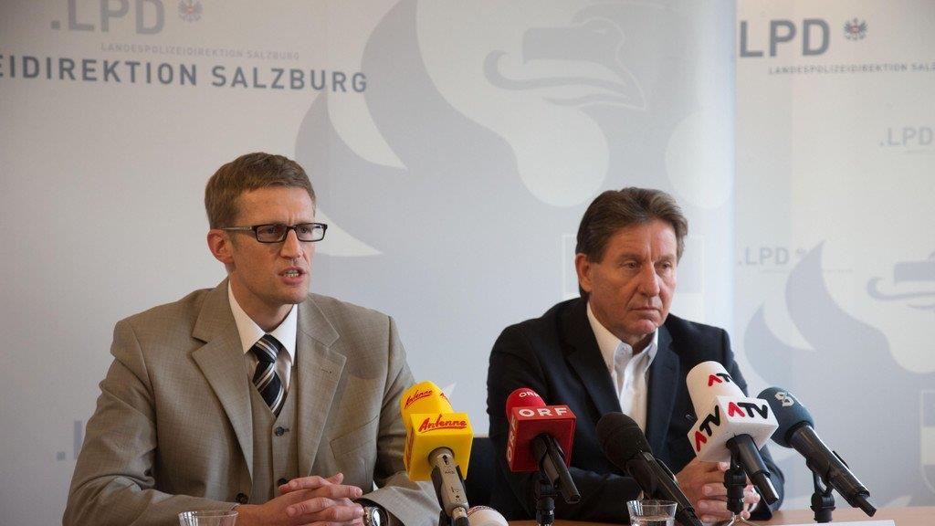 Wettskandal: Bilder der Pressekonferenz