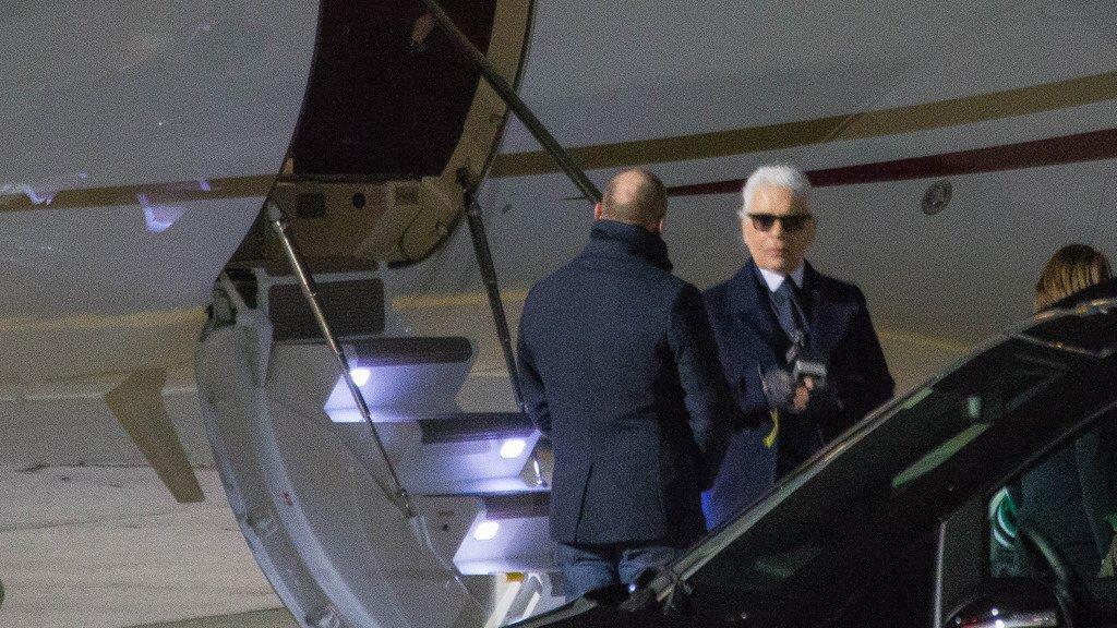 Karl Lagerfeld landet in Salzburg
