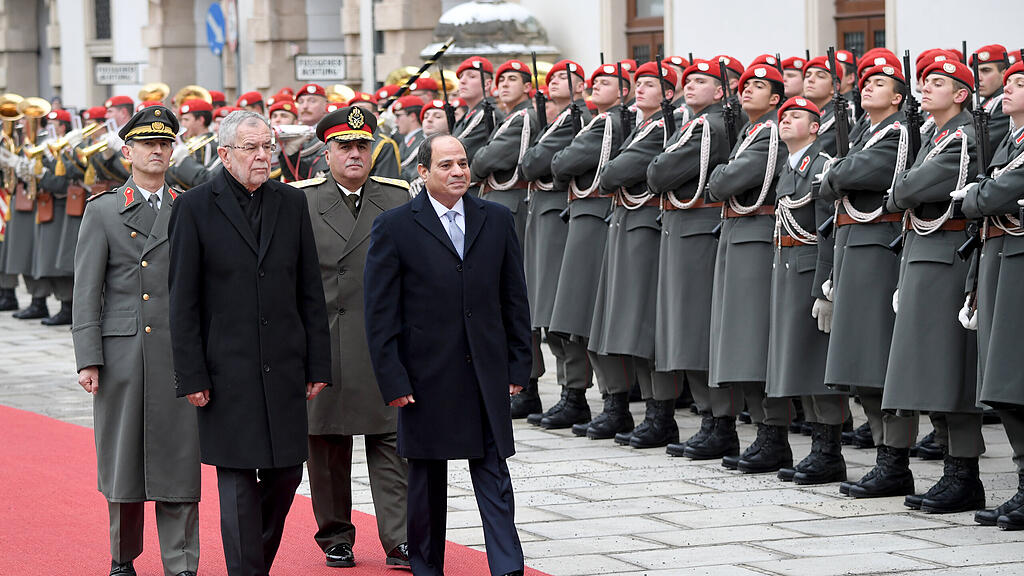 VdB empf\u00e4ngt Al-Sisi