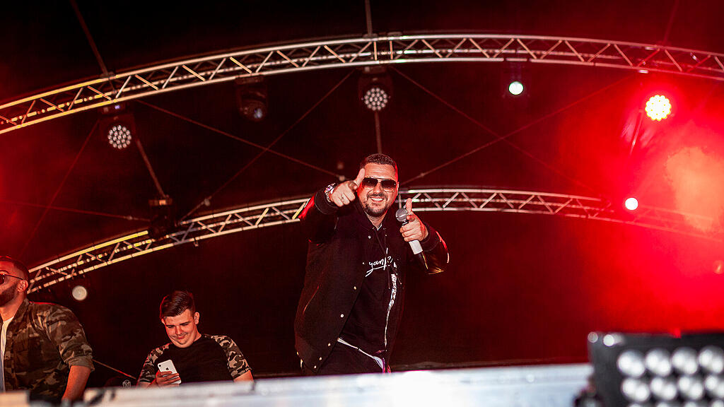 Autodisco mit MC Yankoo