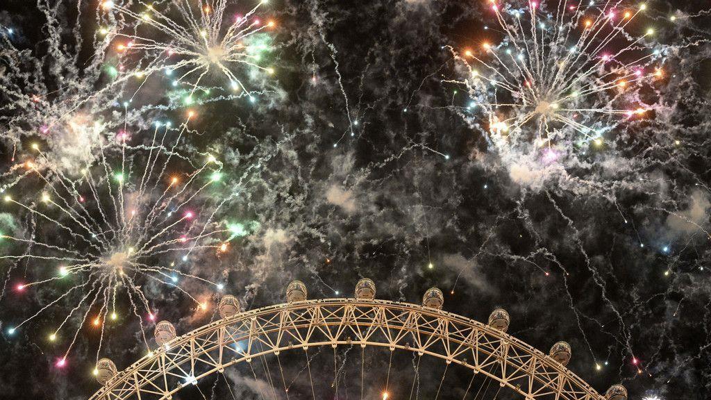 Silvester 2017 in London