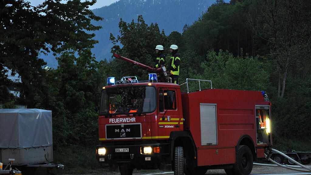 Bad Reichenhall, Brand, Gaststätte