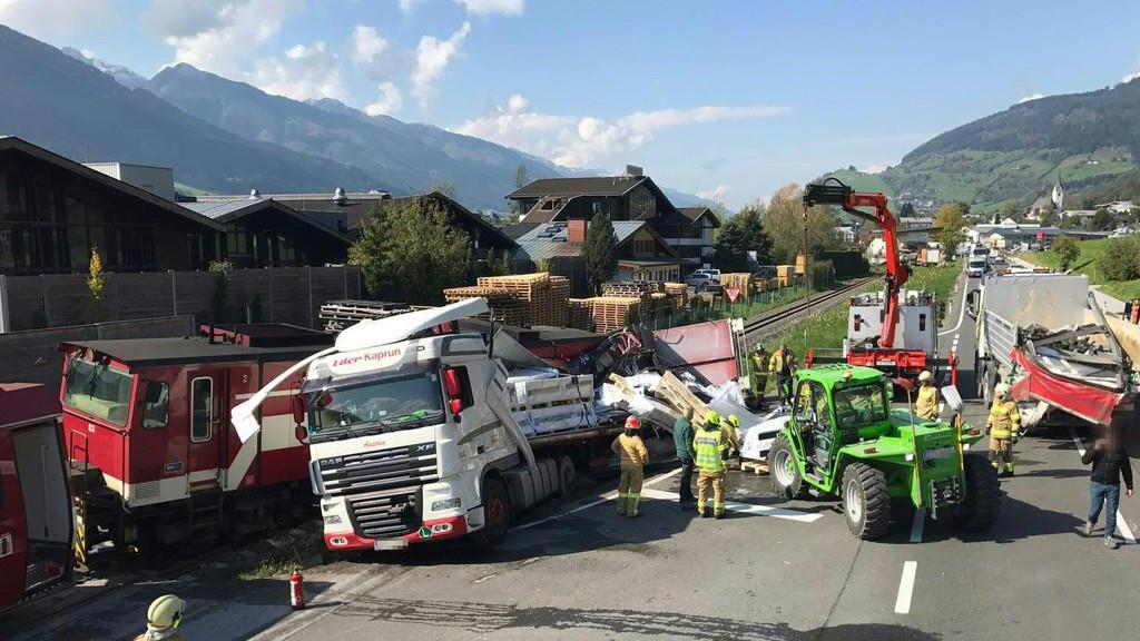 Pinzgaubahn entgleist: Weitere Bilder der Unfallstelle