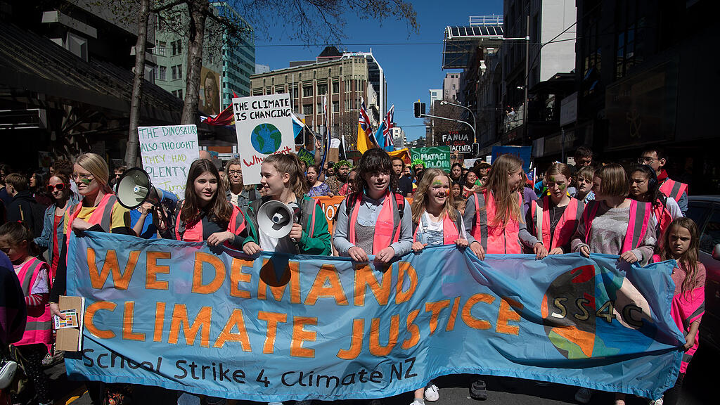 Wellingotn, Neuseeland, Fridays for Future, Klimademo