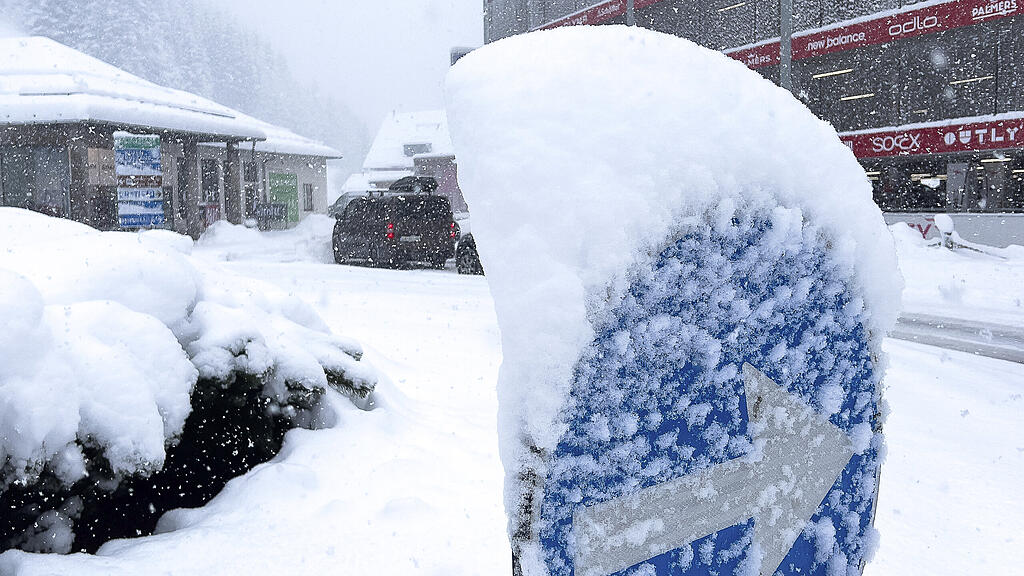 Schnee-Chaos auf Brennerautobahn