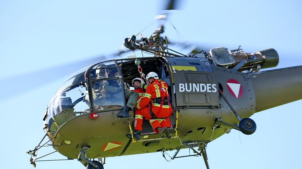 Waldbrand-Übung in Koppl und am Nockstein