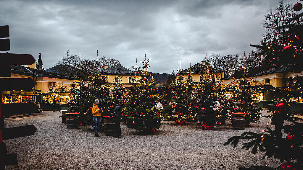 Er\u00f6ffnung Hellbrunner Adventzauber 2022