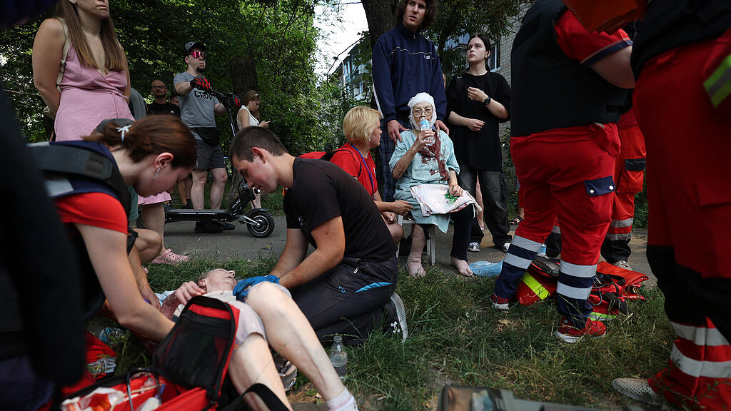 Angriff auf Kinderkrankenhaus in Kiew
