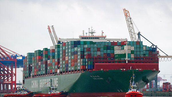 Fast 170 Mrd. Euro an Importen und Exporten