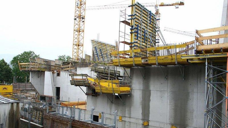 Alpine-Baustellen in Sbg