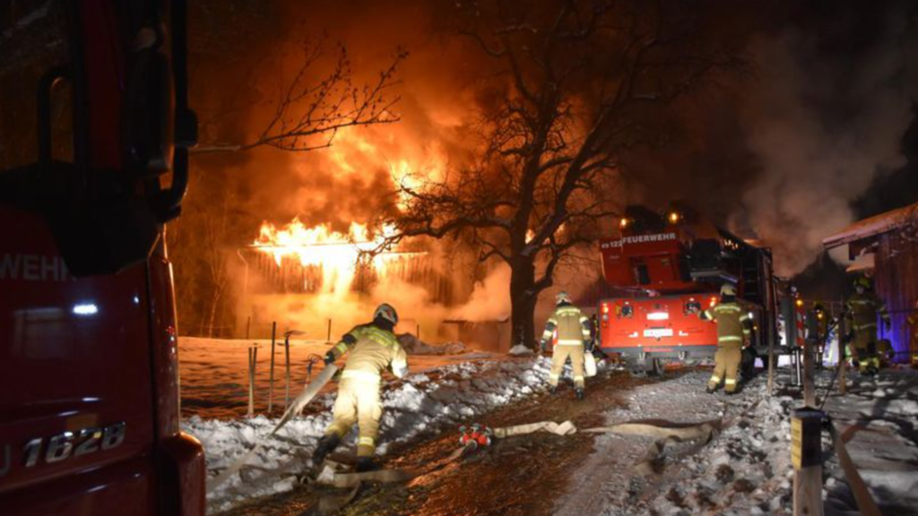 Brand Abtenau