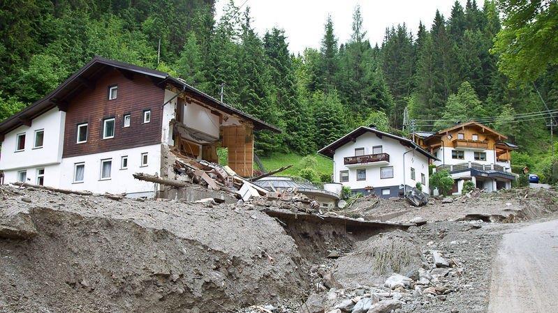 Schwere Schäden in Hüttau