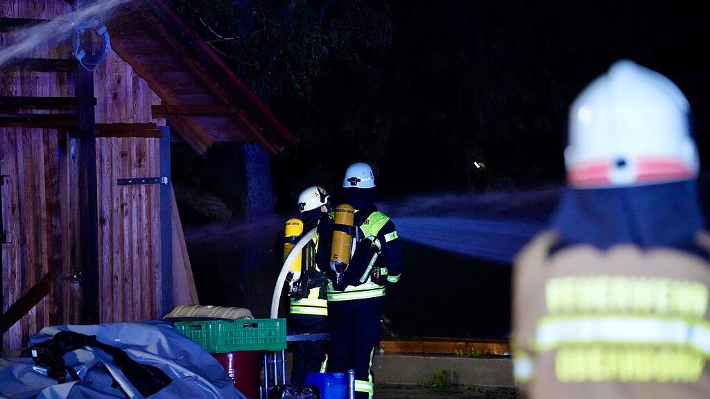 Brand in Göming