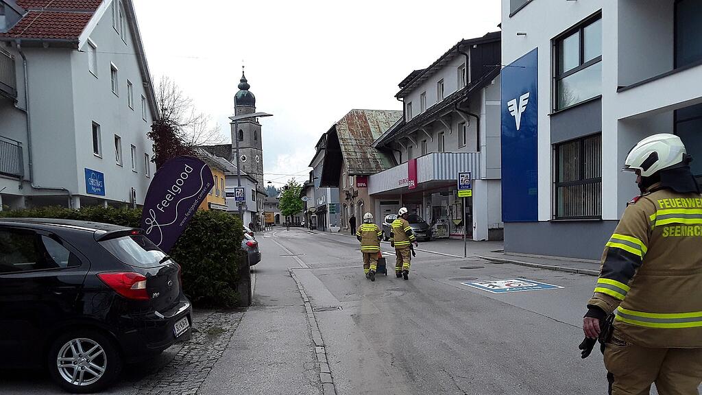 Ölspur in Seekirchen