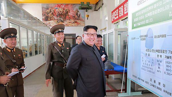 Nordkorea zeigt sich von US-Drohgebärden unbeeindruckt