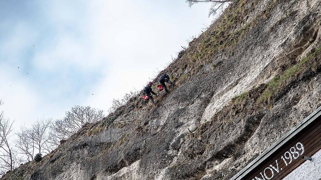 Bergputzer in Salzburg im Einsatz