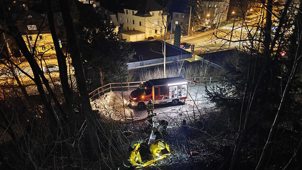 Waldbrand-Übung Kapuzinerberg