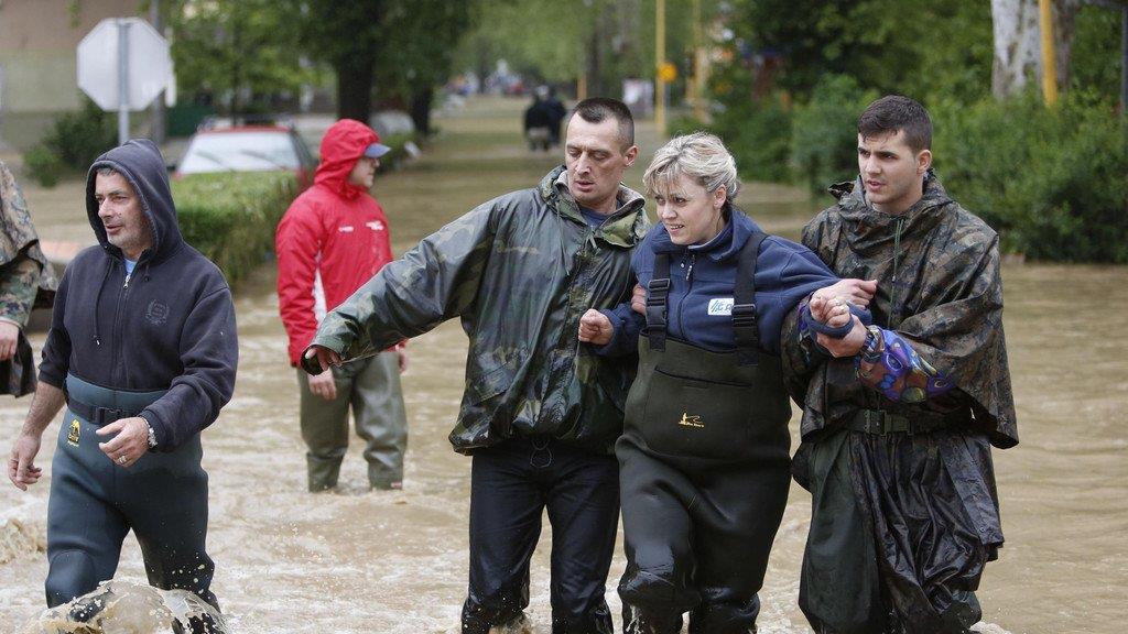 Unwetter am Balkan