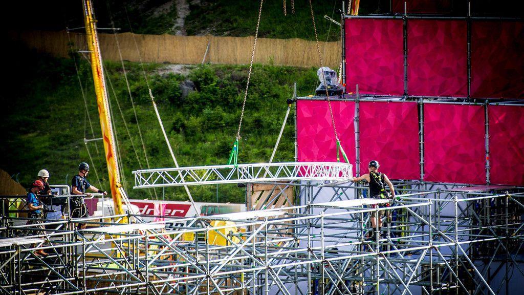 Electric Love Festival 2016: Der Aufbau, II