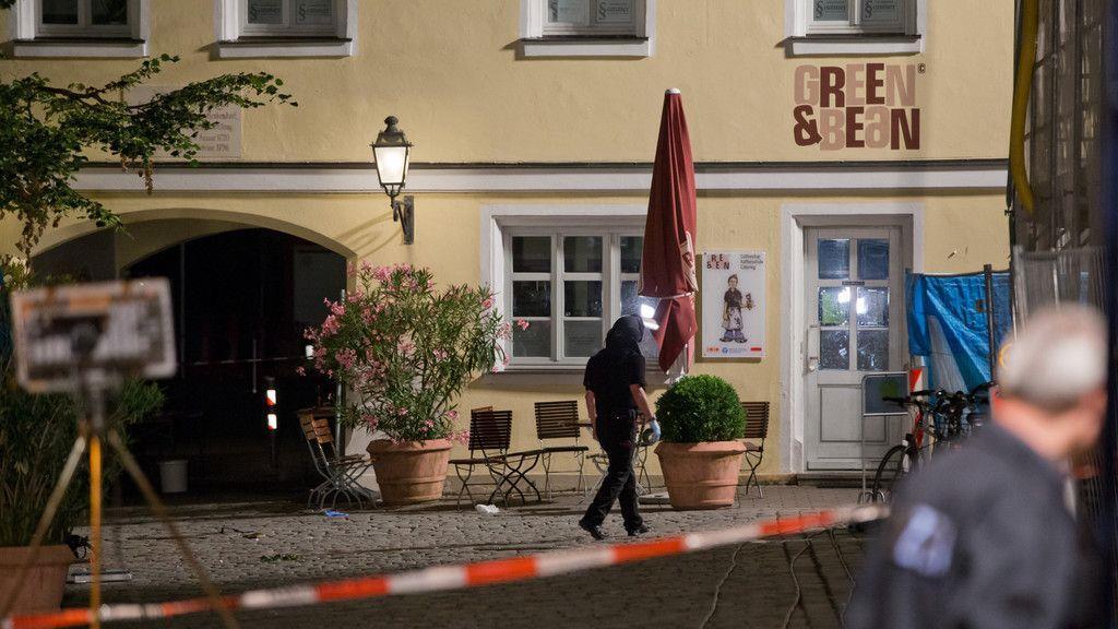 Syrer sprengt sich in Ansbach in die Luft