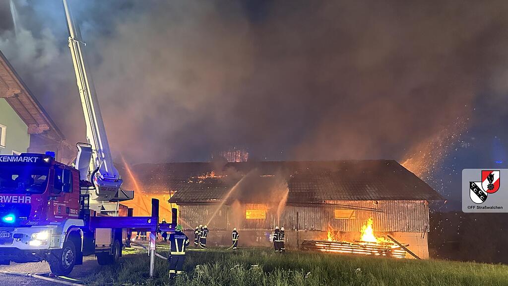 Großbrand in Pöndorf