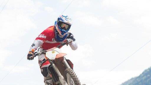 Marcel Hirscher auf dem Bike