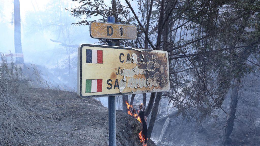 Feuer in Südfrankreich