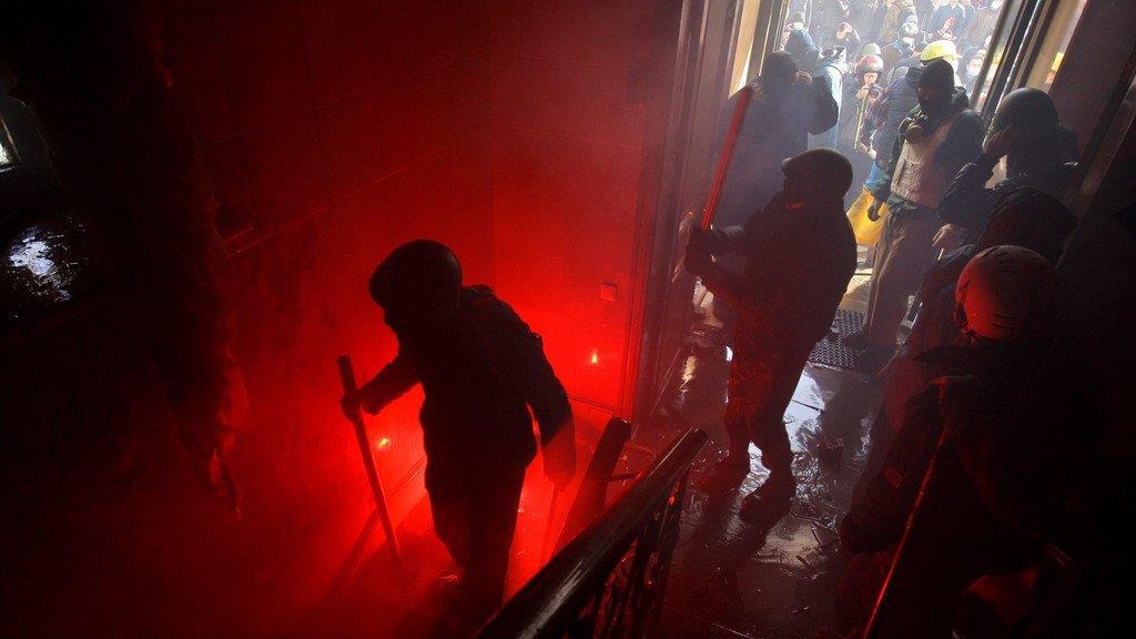 Gewalt-Eskalation in Kiev