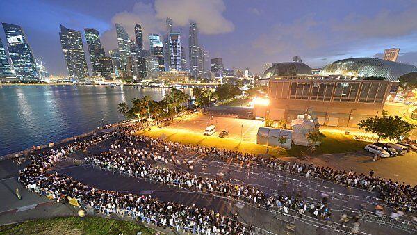 Singapur erwies Lee Kuan Yew die letzte Ehre