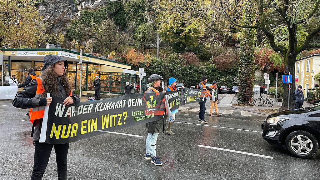 "Letzte Generation": Klima-Protest