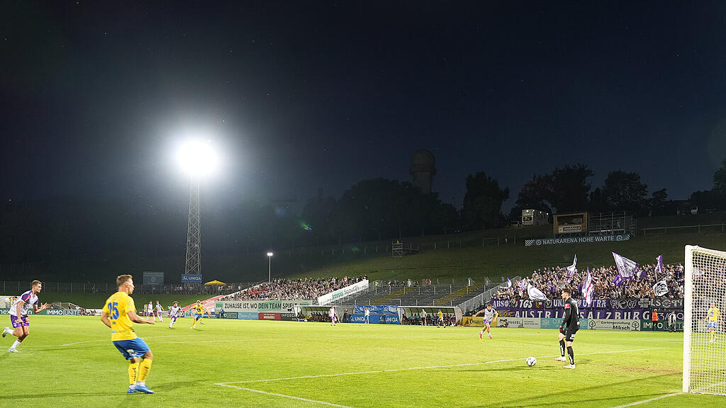 2. Liga: First Vienna gegen Austria Salzburg