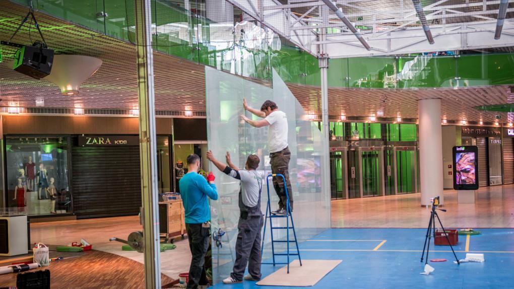 Aufbau Squash-Challenge