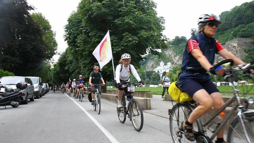 Friedensfahrer in Salzburg