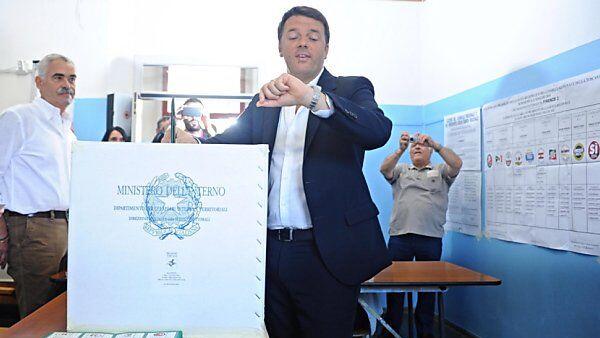 Wahlen sind Stimmungstest für Premier Renzi