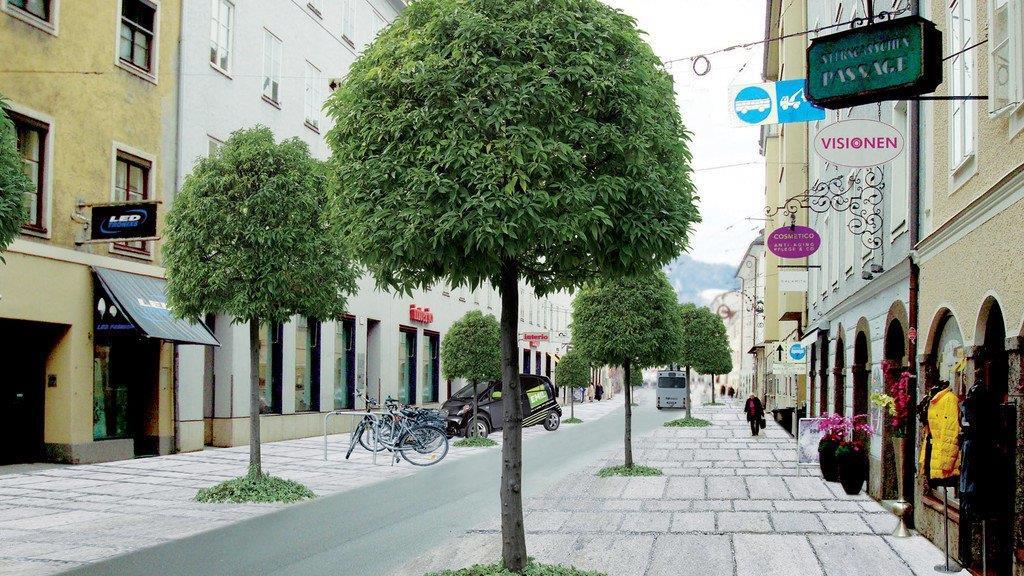 So könnte die Griesgasse aussehen