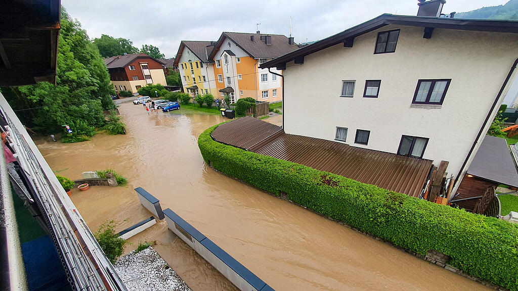 Überflutung Reitberg