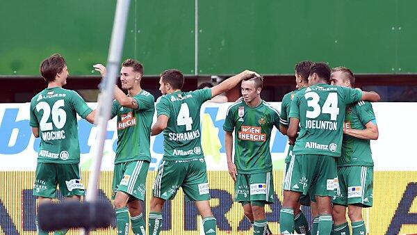Rapid feierte klaren Derby-Sieg
