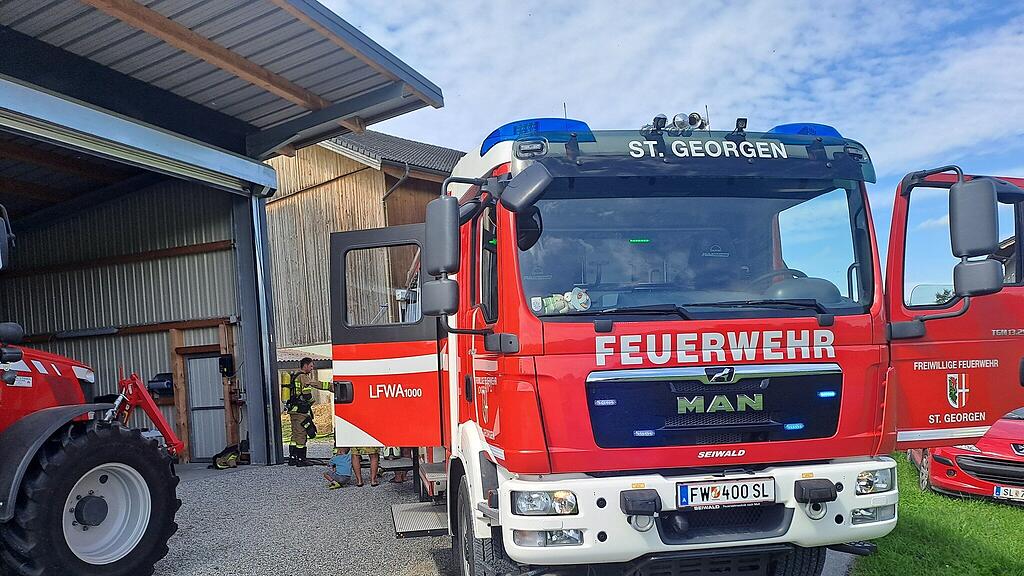 Hoftrac-Brand St. Georgen