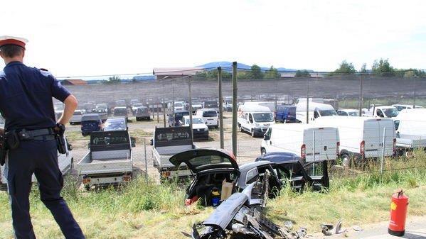 Bilder der Unfallstelle