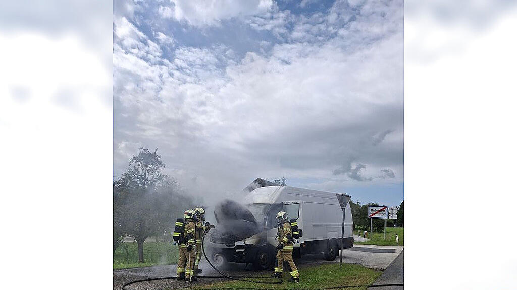 Fahrzeugbrand Thalgau