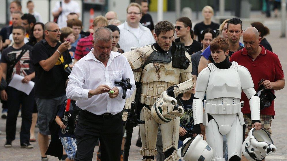 Großes Spektakel um Star Wars in Essen